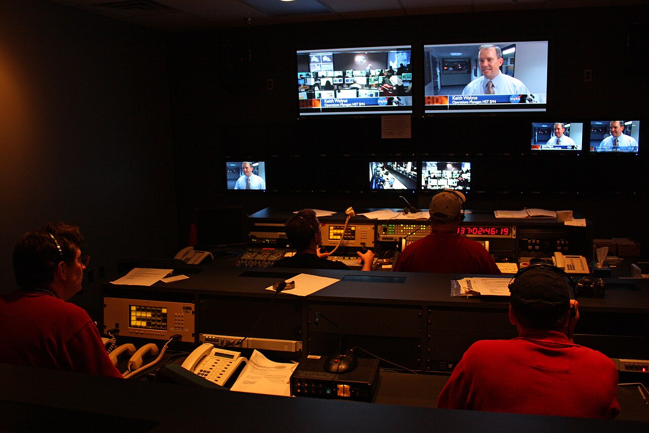 Régie de studio télévision